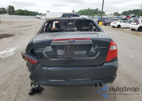 2010 Ford Fusion Hybrid из США, поврежденный, VIN 3FADP0L37AR393490